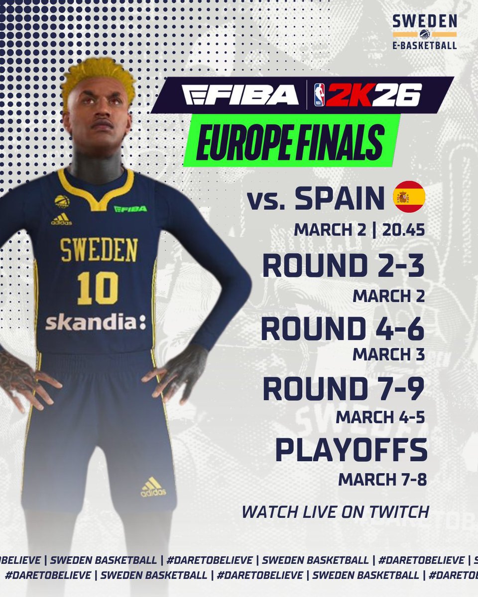 Sweden Basketball 🇸🇪🏀 tweet media