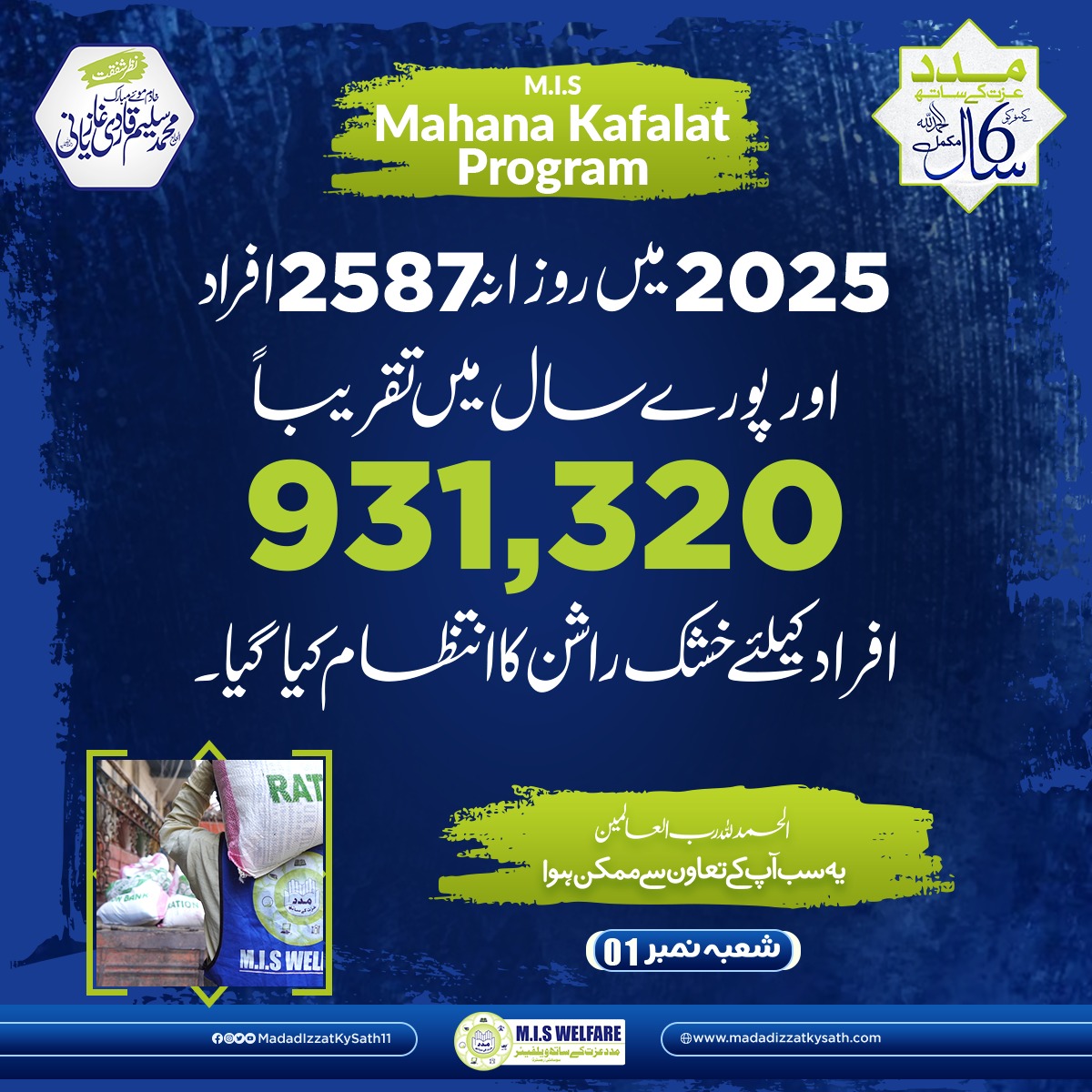 Madad_11's tweet photo. M.I.S Mahana Kafalat Program 

#miswelfare #madadizzatkysath #welfare #announcement #Kafalat #WelfareWork #socialwork @top fans Madad Izzat Ky Sath https://t.co/iPQr9kPV99