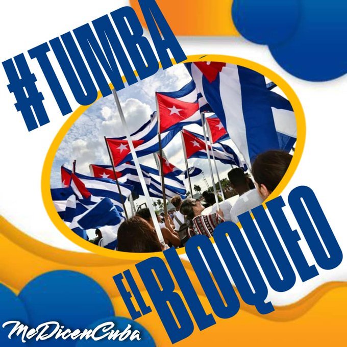 🌍✊ El bloqueo impuesto por el gobierno de EE.UU. a Cuba es una medida que solo perpetúa el sufrimiento del pueblo cubano. Basta ya de hostilidad.  #TubaElBloqueo #CubaEstáFirme #SinPerderUnDía