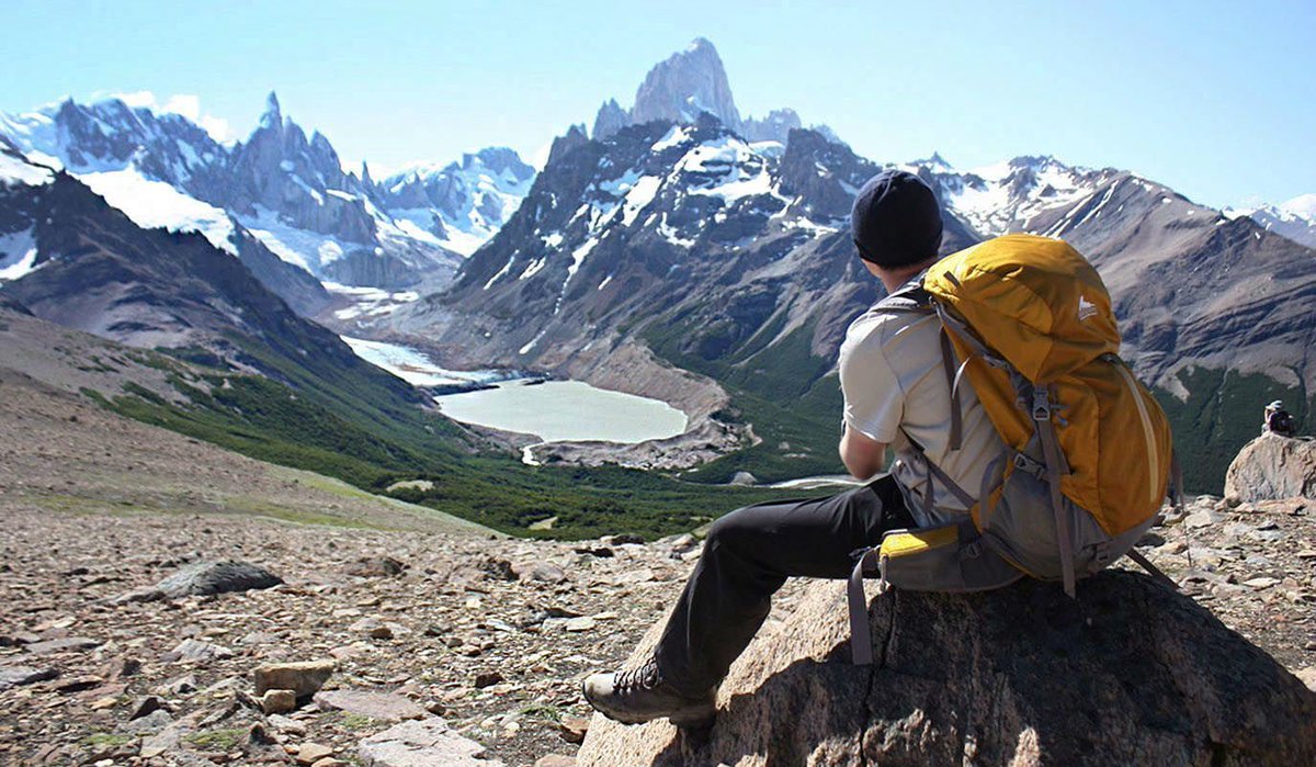 ExplorJourneys's tweet photo. Our tours in El Chalten: AN OFF-THE-BEATEN PATAGONIAN PANORAMIC HIKING EXPERIENCE TO LOMA DEL PLIEGUE TUMBADO

Strap on your trekking boots, and get ready to explore an exciting and a bit more off-the-beaten path trekking trail from where you 'll enjoy some of the greatest panoramic views of El Chalten's rock giants, rivers and lagoons. We'll make our way on this path, within the national park, to admire the beauty of the Fitz Roy and Toro valleys; and the grandeur of Lake Viedma. 

We'll explore a completely different kind of mountainous terrain, where we'll get the chance to enjoy the typical alpine flora it has to offer; as well as search out age-old marine fossils.

At an altitude of nearly 4900 feet (1500 meters) above sea level, we'll arrive at an awe-inspiring scenic viewpoint which offers an unconventional view of giant massifs Fitz Roy and Torre.

This is a full day private tour and includes lunch-box and bottled water.

@ExplorJourneys #ArgentinaVacation #ArgentinaTour #ArgentinaTrip#Chaltenvacation