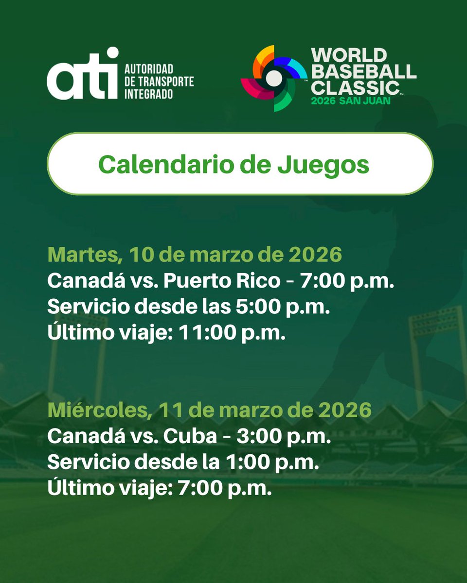 Autoridad de Transporte Integrado de Puerto Rico tweet media