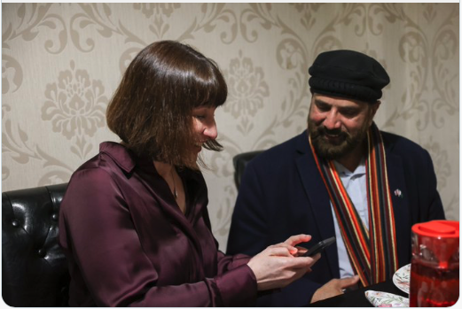 'Arshad can you just confirm this is your sort code and bank account number and ill pop that £114 Million of tax payers money over to protect your 'mosques', thanks for your support and votes'......