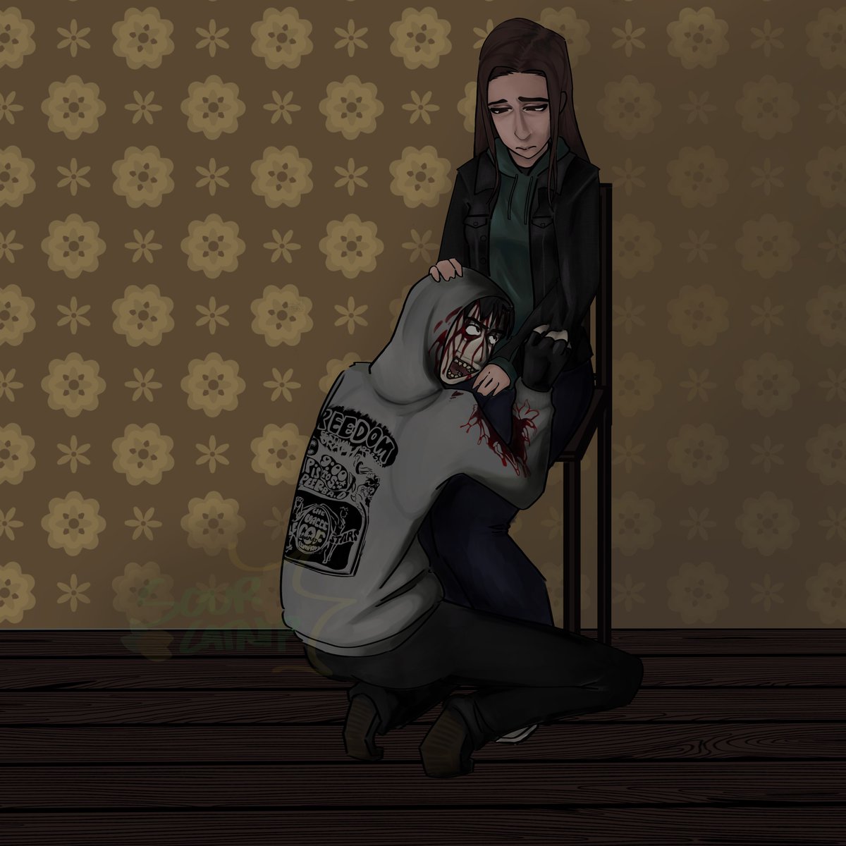 Iate54bricks's tweet photo. Even at my most deranged, I hope to still be cherished.
Tw, blood, clean version in replies
#CryOfFear #Cof #SimonHenriksson #SophieCryOfFear #SophieCof #SimonCof https://t.co/UY5lS9nGXP