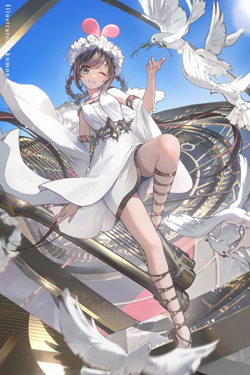 Akumon_Mon's tweet image. Really happy to have worked on this illustration for Kizuna AI in 2024! 🎉

Commercial commission. Used with permission.

#KizunaAI #Vtuber + #VUP #vtuberart #commission