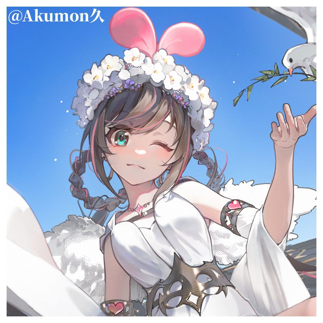 Akumon_Mon's tweet image. Really happy to have worked on this illustration for Kizuna AI in 2024! 🎉

Commercial commission. Used with permission.

#KizunaAI #Vtuber + #VUP #vtuberart #commission