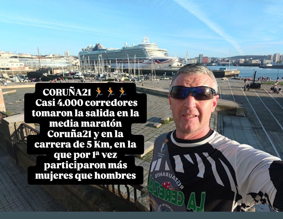 Dstacaopos's tweet photo. Ayer en los 5K de Coruña participaron más mujeres que hombres, por primera vez¡Cómo me alegro! #mujerydeporte #hazdeporte #vidaactiva #salud #ef https://t.co/nPmr8LvZHp