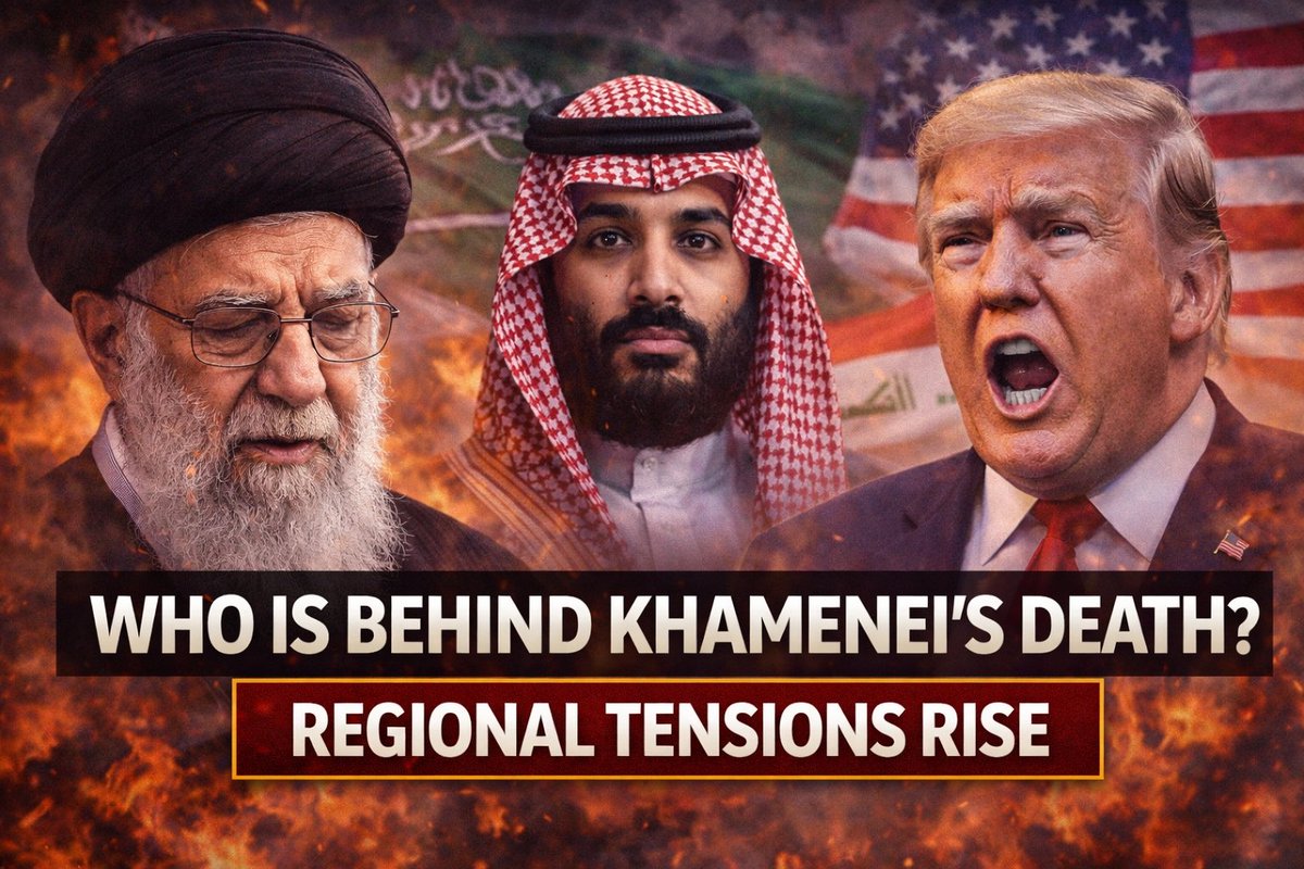 SamundarTimes's tweet photo. Reports and claims are circulating about Ayatollah Khamenei’s death and possible regional involvement, but no independent confirmation has verified direct responsibility.
Tensions are rising fast, with Iran signaling retaliation and leadership changes under discussion.
The Middle https://t.co/gkY8aEJ4xF