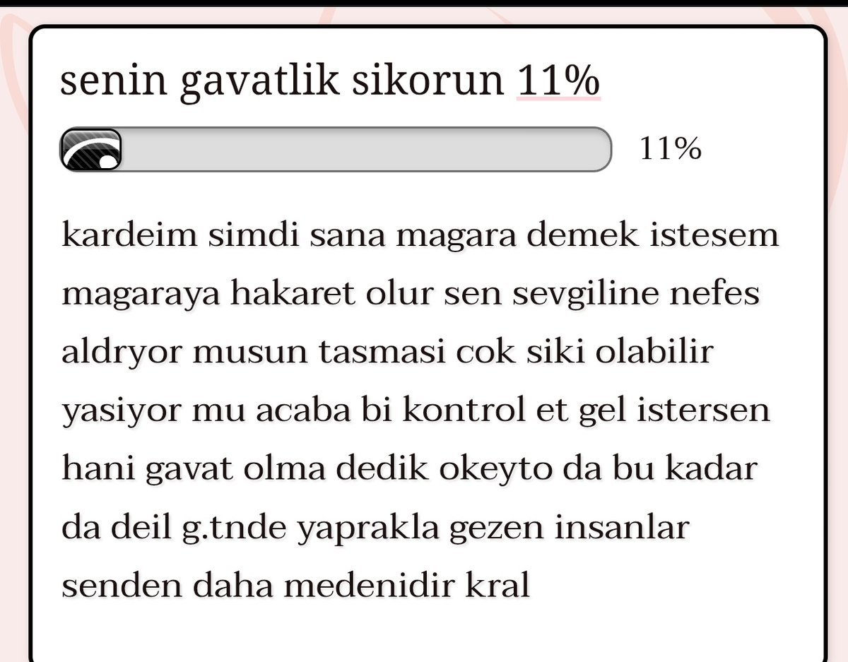 pollyninbali's tweet photo. Beklediğimden %11 fazla 😢 https://t.co/A8WJPCxLeC