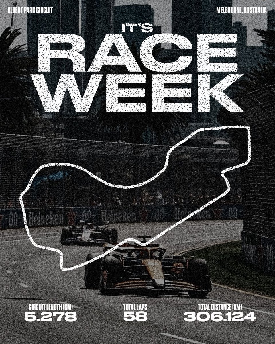 theracehangover's tweet photo. For the first time this season… IT’S RACE WEEK!! 

#trh #AustralianGP #shuttersportsmedia #f1 https://t.co/xfTmjf6N45