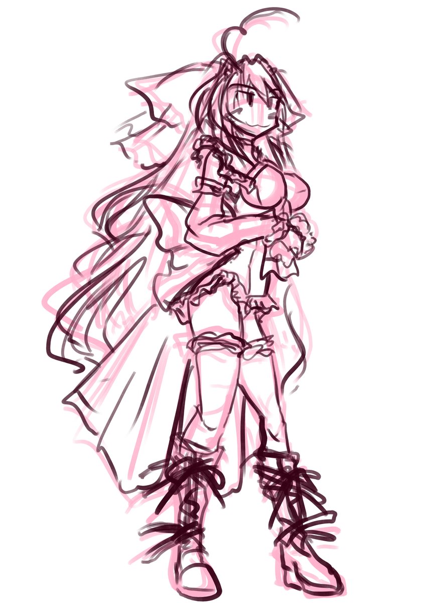 落書きというか下書き 