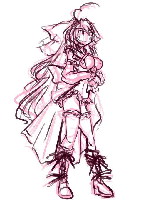 落書きというか下書き 