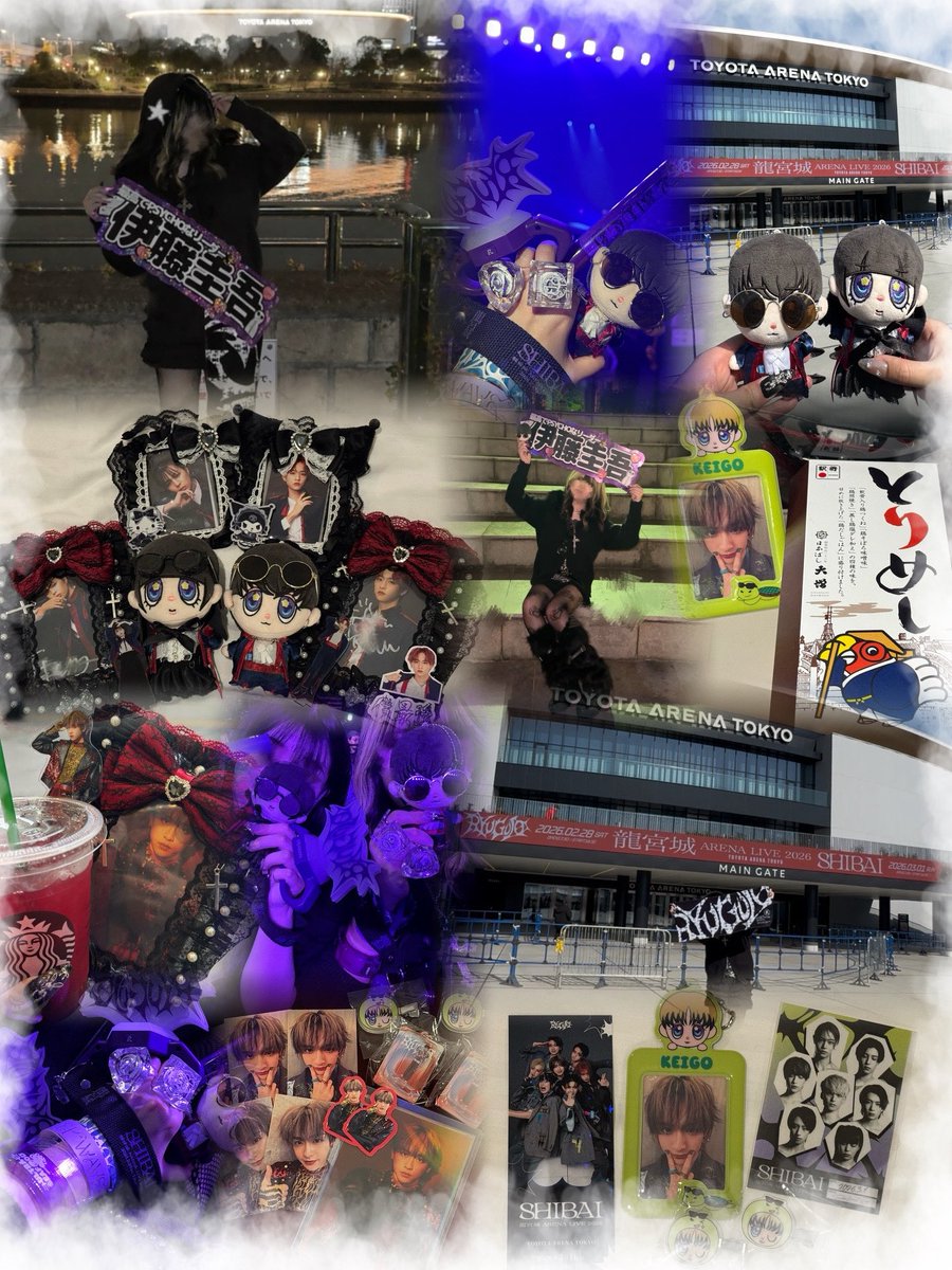 lov_oO04's tweet photo. 龍宮城 ARENA LIVE 2026
             -SHIBAI-

龍宮城ってほんと素敵；
会場が紫いっぱいで、見上げた時に会場が星空にみえるぐらいとっても素敵な景色だった。
これからも色んな形で龍宮城が作る龍宮城だけにしかない世界観で音楽が聴けますように。

ありがとう♪ ✮⋆˙

#龍宮城アリーナ2DAYS https://t.co/J9emDjZb3y