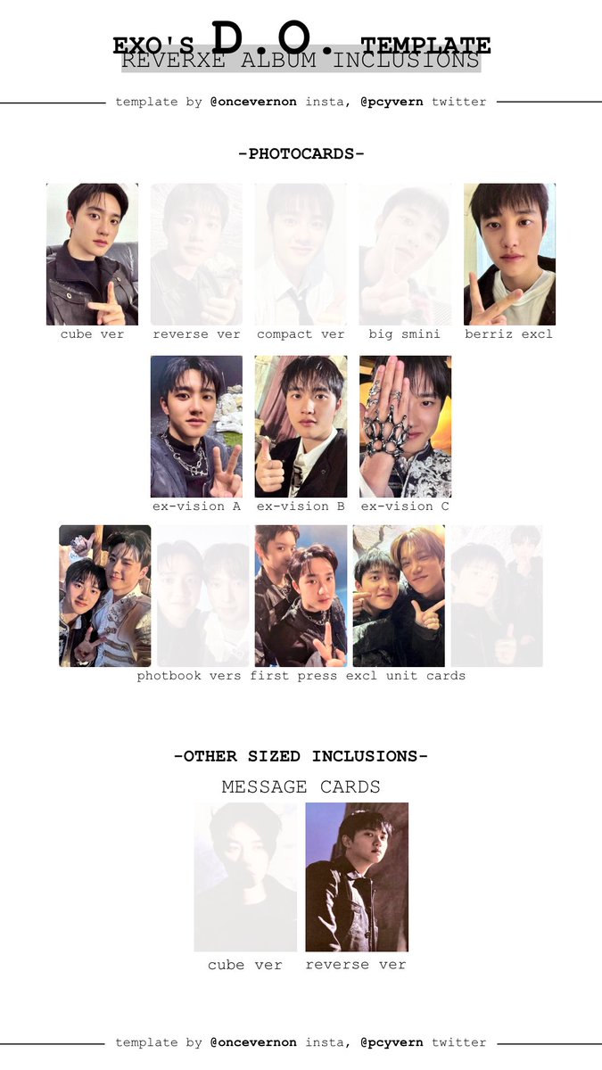 EXO エクソ REVERXE トレカ 交換 譲 1枚目 画像 スホ セフン 求 2枚目