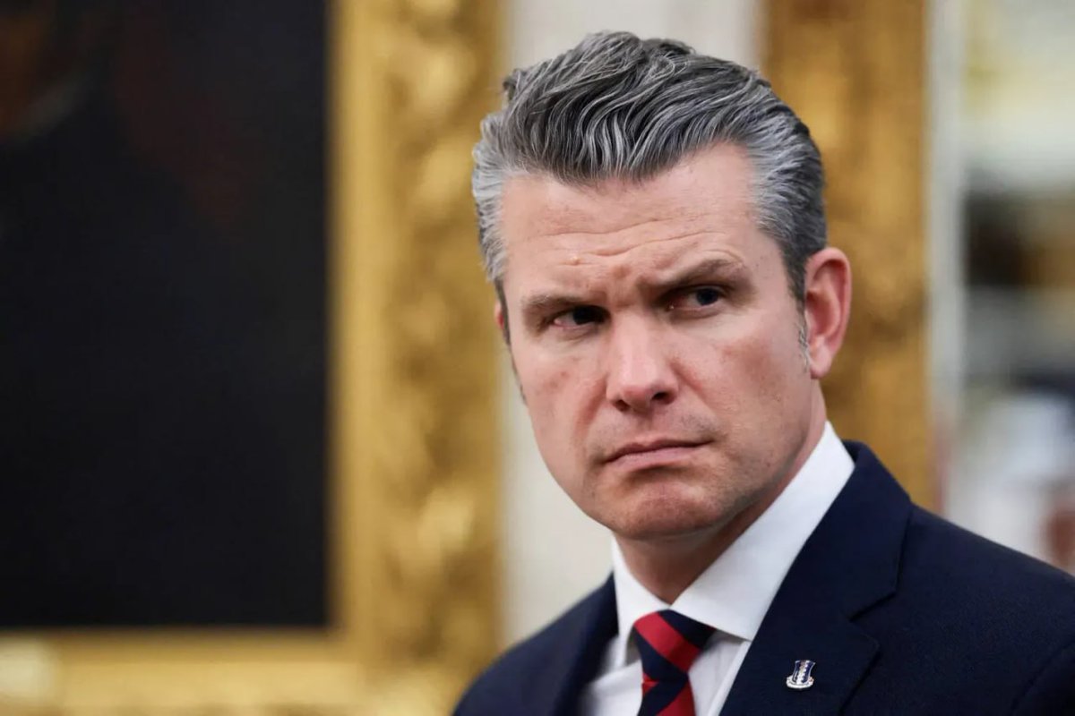 Axishaber's tweet photo. 📍ABD Savaş Bakanı Pete Hegseth:

Burası bir Irak değil. Bu sonu gelmez bir savaş olmayacak. https://t.co/6irlugtLGA