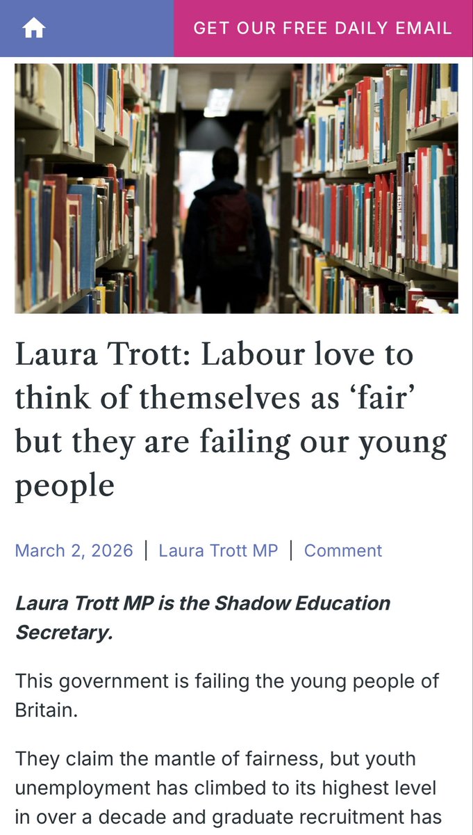 Laura Trott MP tweet media
