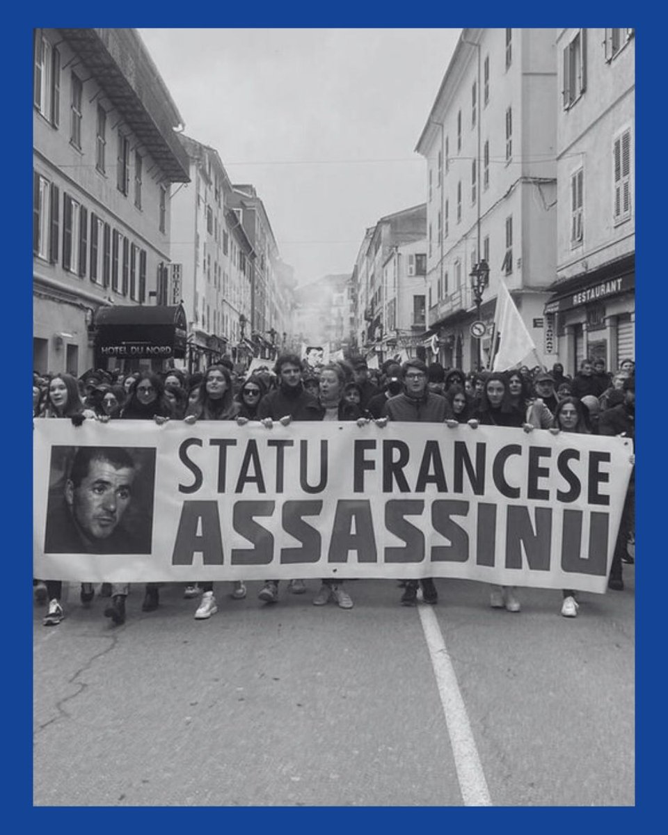 vocenaziunale's tweet photo. 4 anni fà, Yvan Colonna hè statu assaltatu in a prigiò d'Arles. Sparìa qualchì ghjorni dopu, u 21 di marzu. U so impegnu per a Lotta di Liberazione Naziunale ùn serà mai sminticatu. https://t.co/VrBsmpnOZe