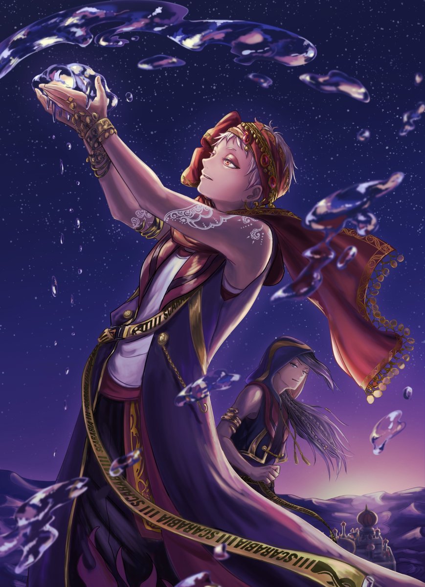 ツ⚰️ステ⚰️ドワン⚰️ーラ⚰️ド
ジャ🐍ル・バ🐍パー×カ☀️ム・☀️ル☀️ジーム 
｢従者と主人を越えた先｣
ジャミカリオンリー 継続開催をよろしくお願いいたします！
 #ひらいて赤ブー