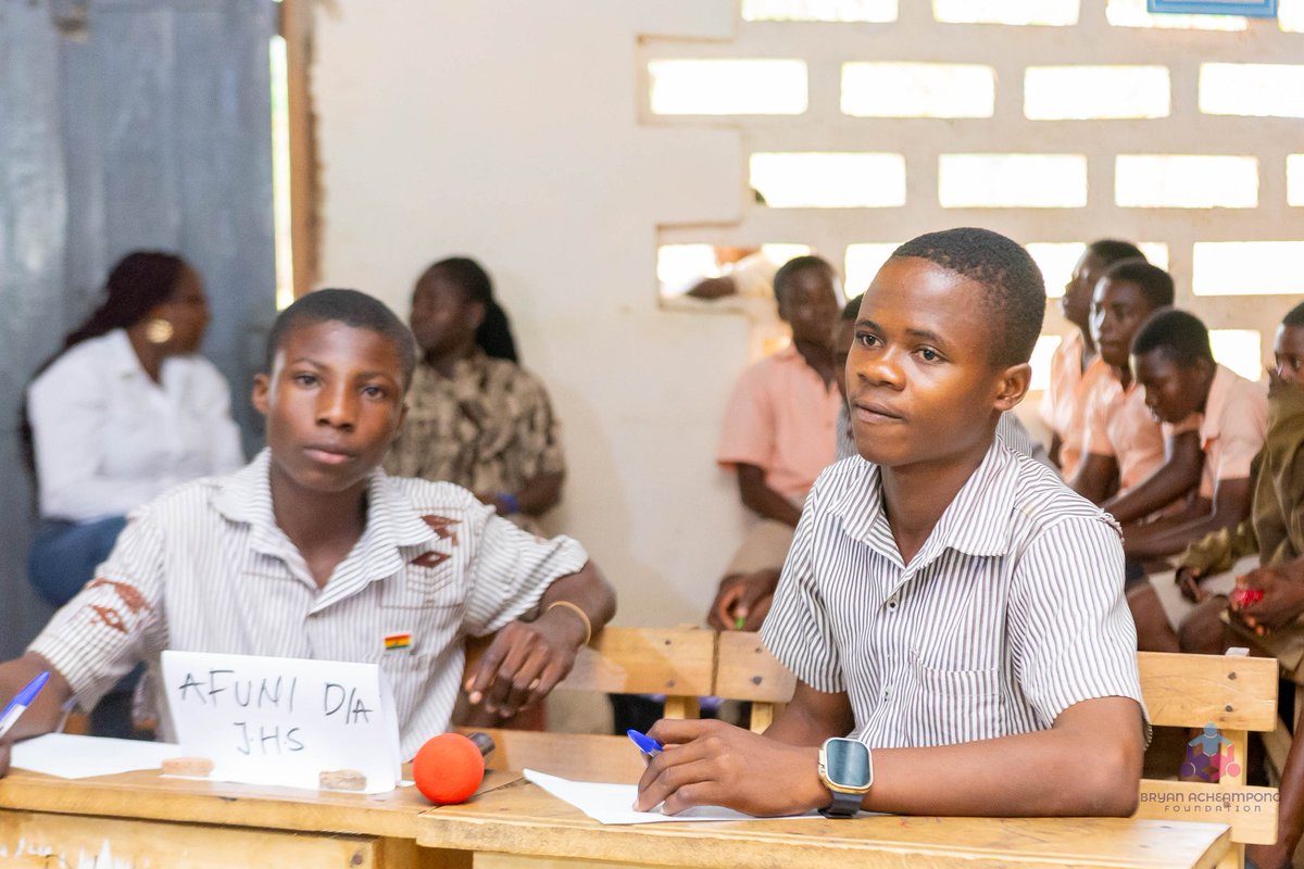 Bryan Acheampong Foundation tweet media