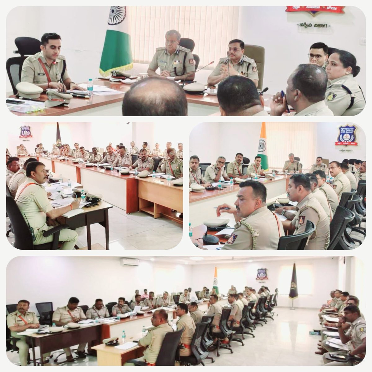 DCPWestBCP's tweet photo. ಡಾ.ಎಂ.ಎ.ಸಲೀಂ, ಐಪಿಎಸ್‌ @DGPKarnataka ರವರು @BlrCityPolice ವ್ಯಾಪ್ತಿಯ #ಪಶ್ಚಿಮ &amp; #ನೈರುತ್ಯ ವಿಭಾಗಗಳ ವ್ಯಾಪ್ತಿ ಪ್ರದೇಶದಲ್ಲಿ ಕಾನೂನು ಸುವ್ಯವಸ್ಥೆ &amp; ಅಪರಾಧ ಪರಿಸ್ಥಿತಿ ಕುರಿತು ವಿಮರ್ಶನಾ ಸಭೆ ನಡೆಸಿದರು. @CPBlr &amp; @JointCPWest ರವರು ಸಭೆಯಲ್ಲಿ ಉಪಸ್ಥಿತರಿದ್ದರು. https://t.co/Gufs0r30Sk