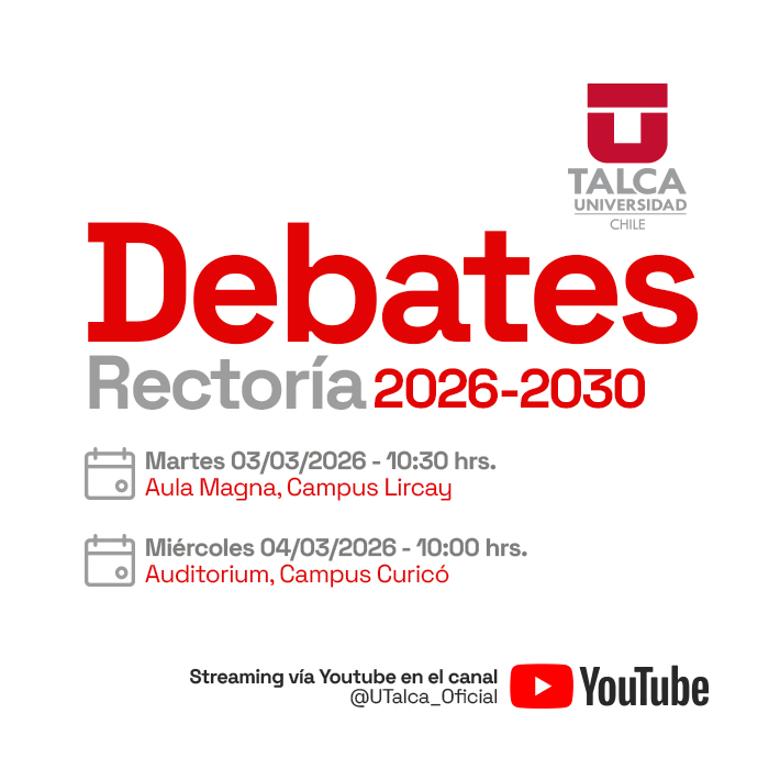 JorgeDelPico's tweet photo. 📍 Les recuerdo que mañana 03 de marzo tendremos debate en el Campus Lircay y el miércoles 04 en Curicó. Será una gran oportunidad para conversar y presentar nuestras propuestas. https://t.co/MdO4hHxiNN