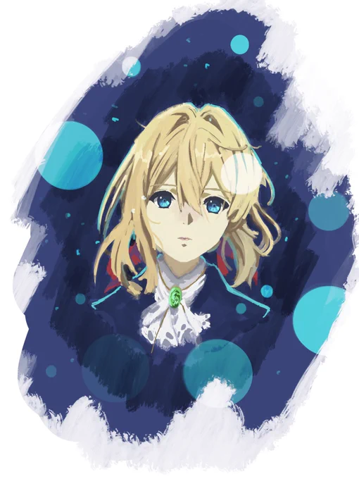 I just watched the Violet Evergarden movies. Maybe I should make some new fan art after all these years