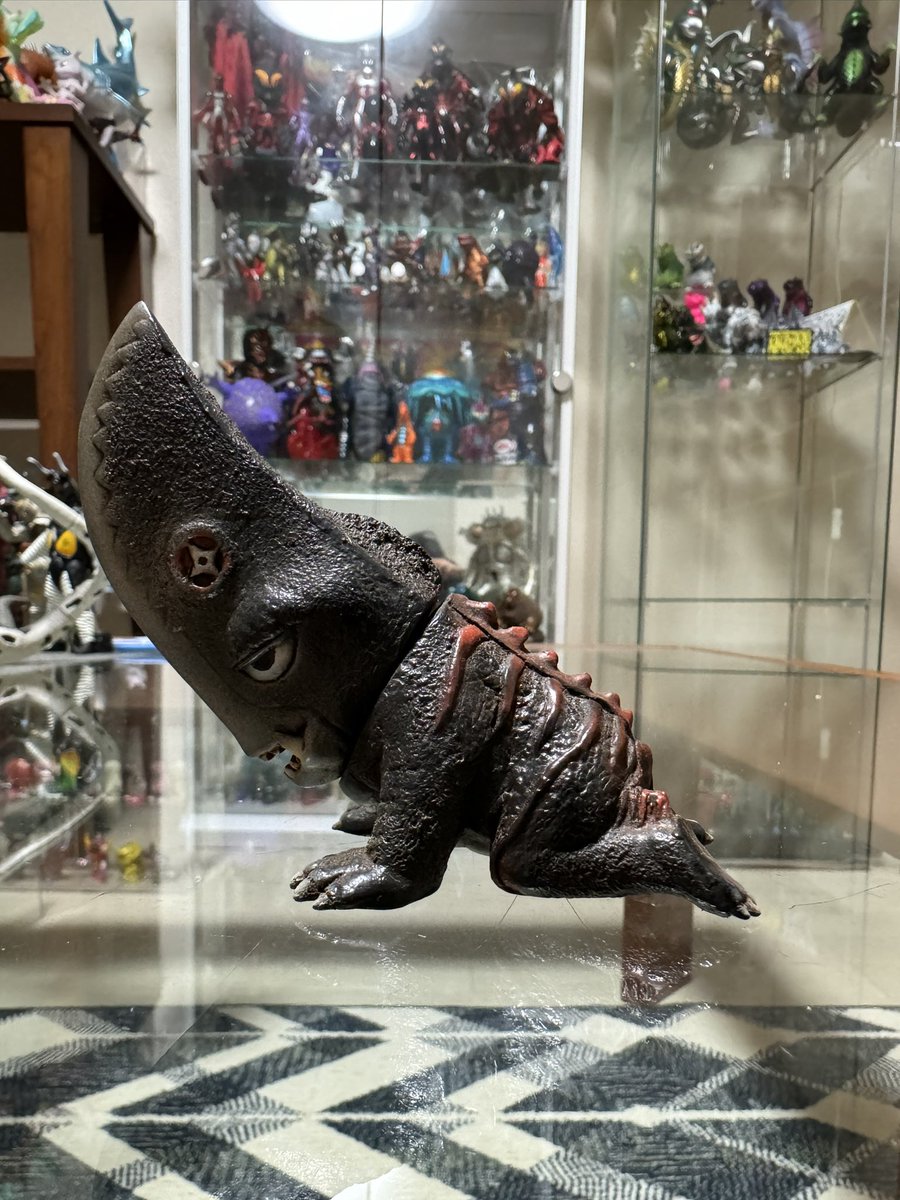 assy_ultra's tweet photo. シカルナ工房(@siccalunakoubou ) CUBEシリーズ　ギロン！

ガメラ怪獣で1番好きなギロン！
このリアルさとデフォルメの塩梅はシカルナ工房さんならでは。

スタンダードな劇中カラーはやはりいい。
CUBEシリーズガメラ怪獣コンプお願いします。 https://t.co/wucQJpwiwL