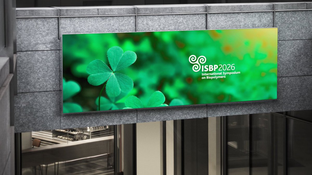 promoferproject's tweet photo. 🌿The International Symposium on Biopolymers is going to Dublin 🇮🇪 on 6-9 Sep 2026
development.
📢 Abstract deadline: 31 Mar 2026
👉  Learn more here https://t.co/loWPoEYtPT 

#euproject #HORIZON #biobased #Bioplastic #circularity #bioeconomy #Bioengineering #CircularEconomy https://t.co/mORtKTEA6w
