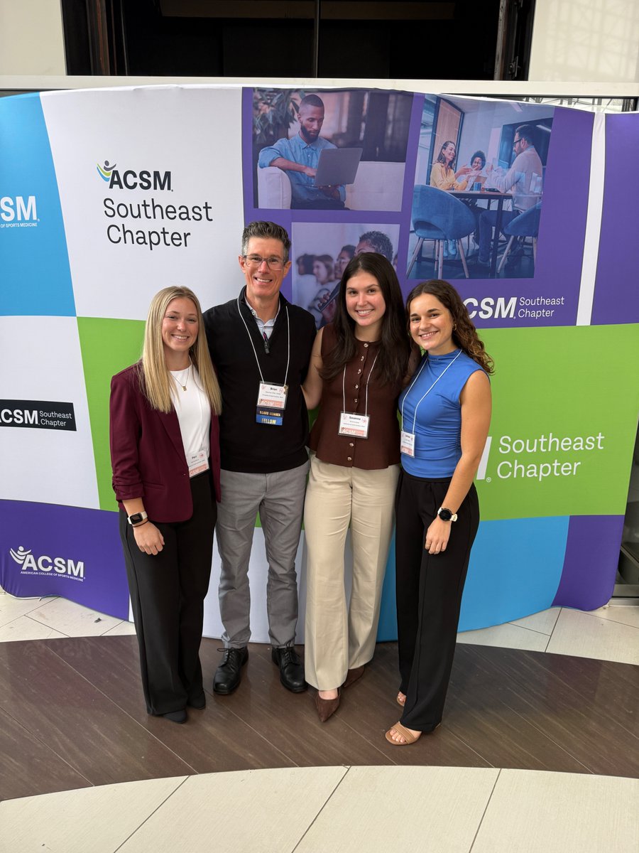 USCA_EXSC's tweet photo. Southeast ACSM Annual Meeting https://t.co/69UYPI5Jey