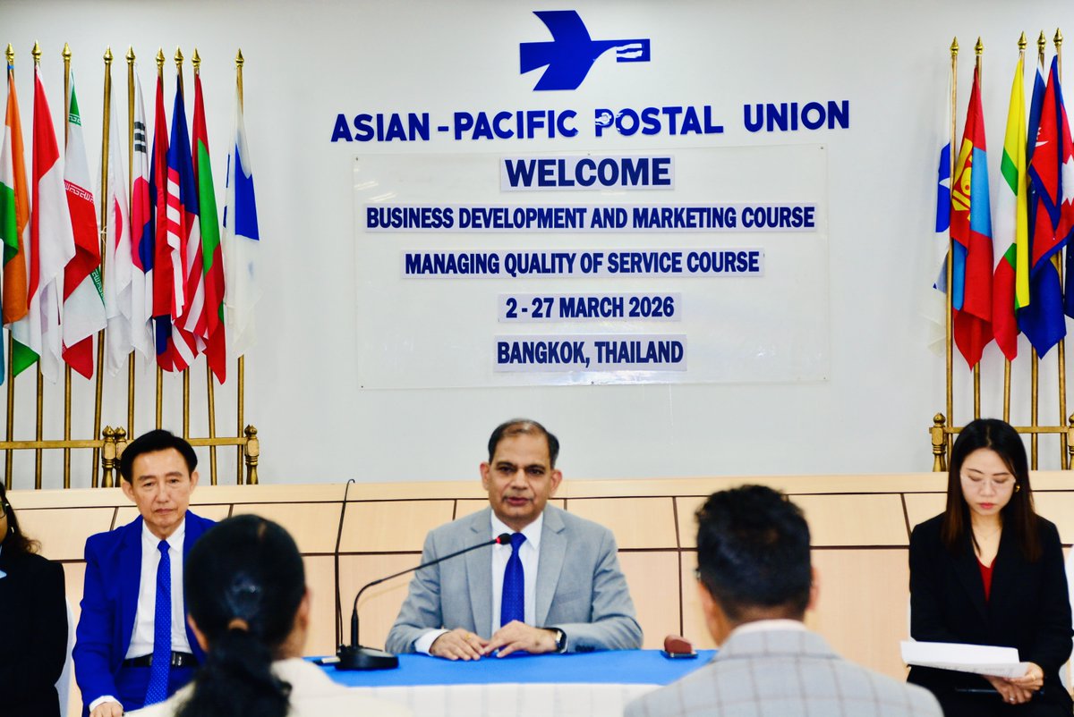 Asian-Pacific Postal Union tweet media