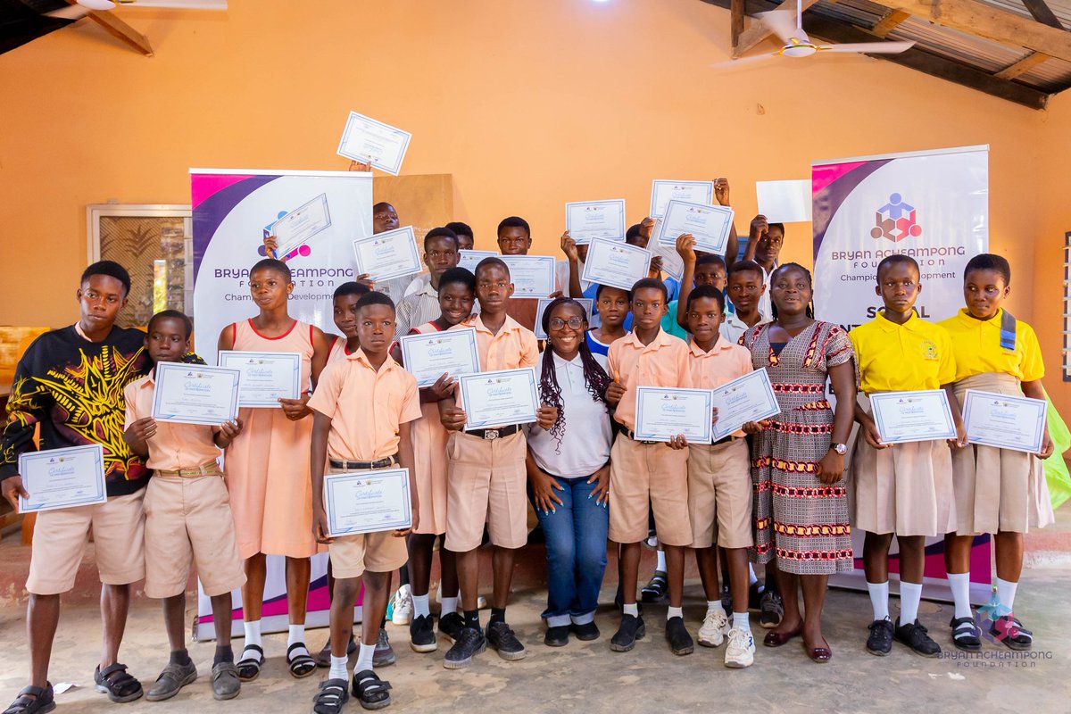 Bryan Acheampong Foundation tweet media