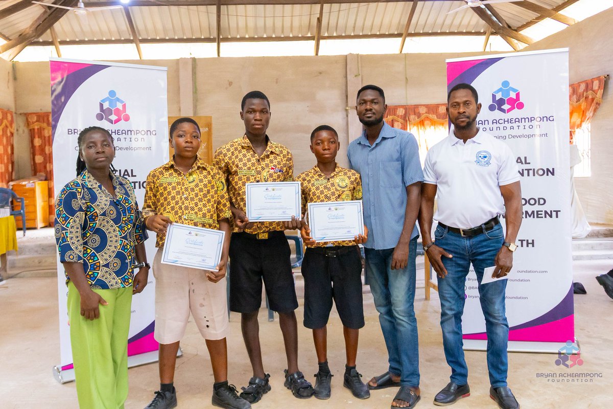 Bryan Acheampong Foundation tweet media