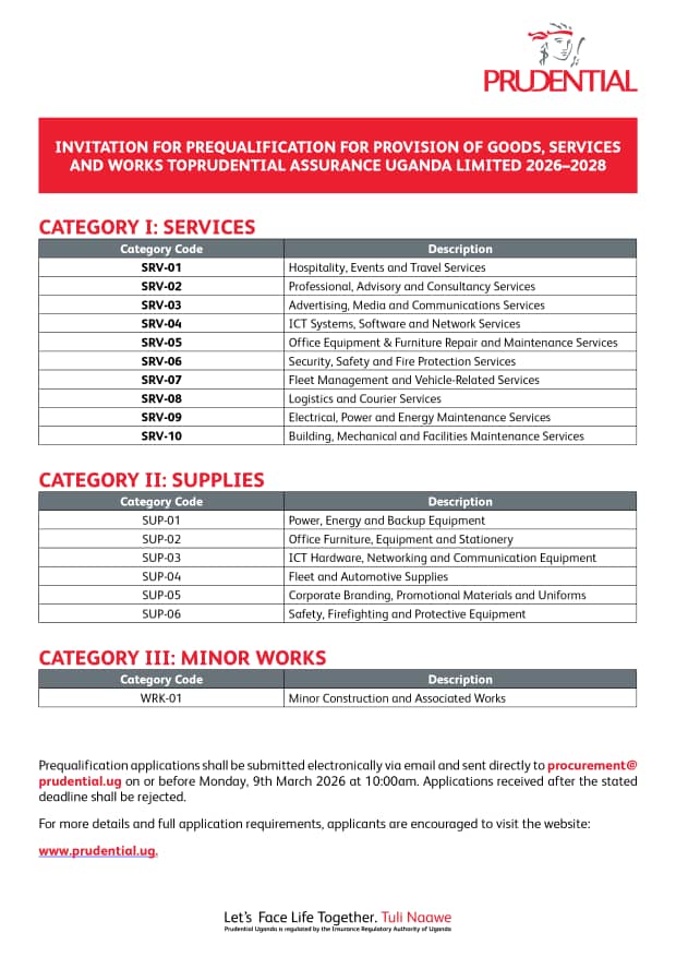 Prudential Uganda tweet media