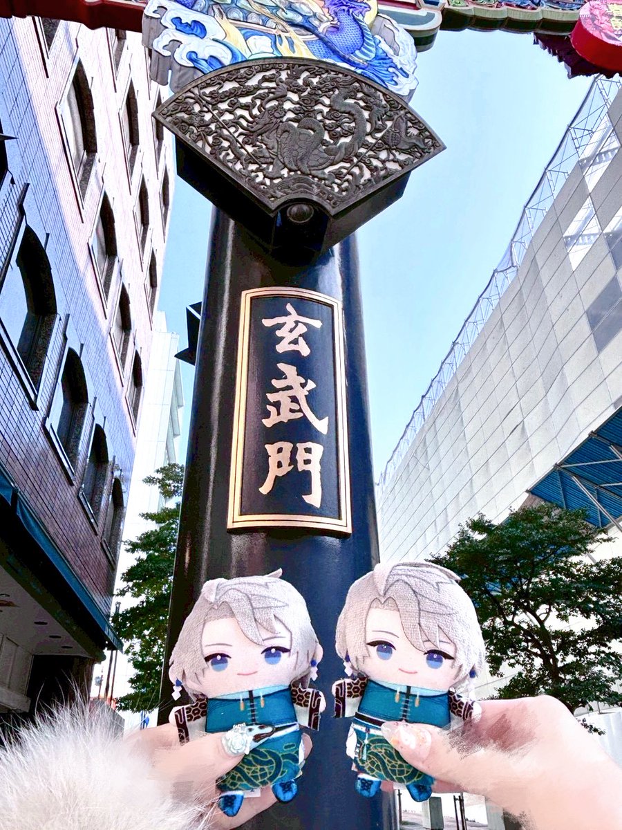 玄武ぱぺ届いたから中華街行ってきた🐢🐍💠
#にじぱぺっとが見られるタグ