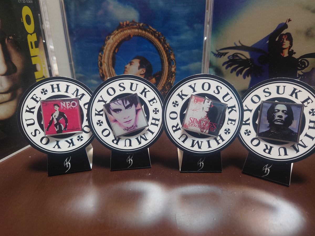 ヒムロック ピンバッジ 10個セット、氷室京介 ヒムロックのピンバッジ ガチャ回してきました☺️ #ヒムロック #氷室京介