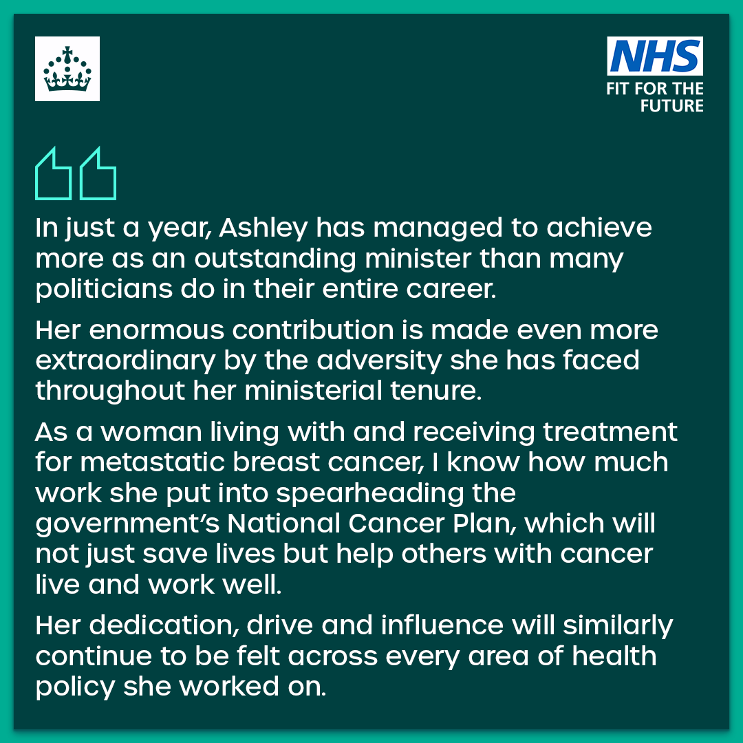 Department of Health and Social Care tweet media