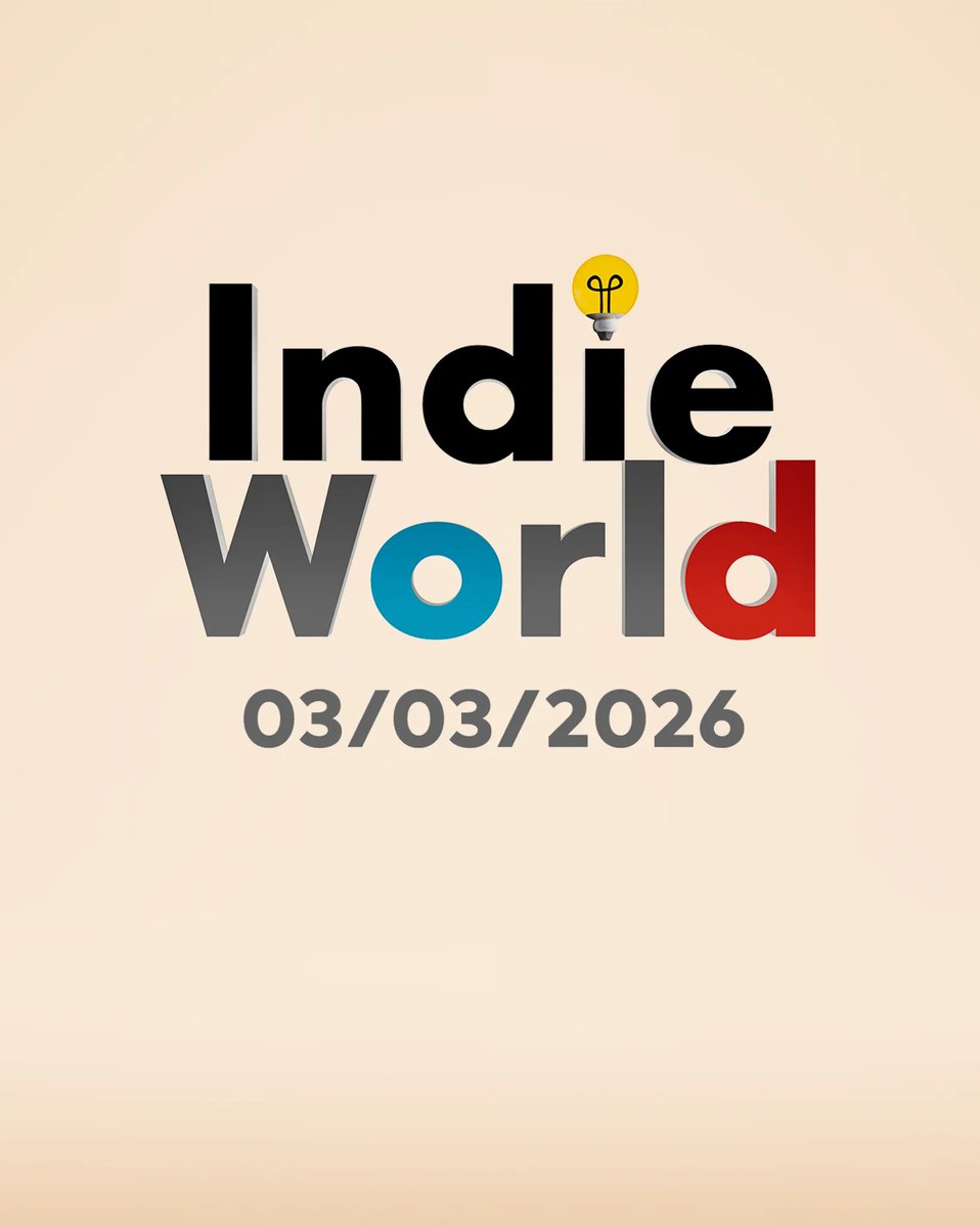 Nintendo présentera une sélection de jeux indépendants à venir dans une nouvelle présentation Indie World demain 3 mars à 15h ! #IndieWorld