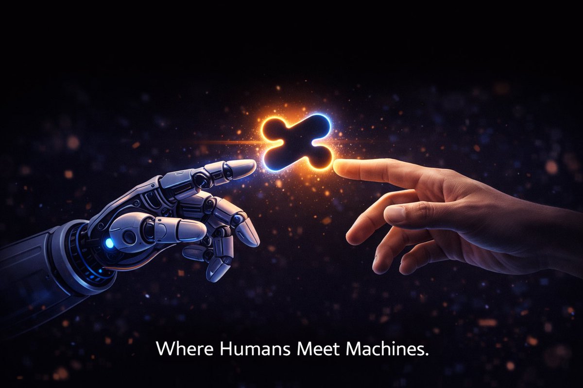 KDJ_verse's tweet photo. 𝐌𝐚𝐜𝐡𝐢𝐧𝐞 𝐆𝐃𝐏: 𝐖𝐡𝐚𝐭 𝐊𝐨𝐧𝐧𝐞𝐱 𝐈𝐬 𝐄𝐱𝐩𝐥𝐨𝐫𝐢𝐧𝐠

We measure human economies using GDP, the total value of goods and services produced.

But what happens when machines start producing those goods and services autonomously?

@konnex_world is exploring a new metric: not human GDP but, machine GDP.

If robots execute deliveries, manage farms, operate kitchens, or coordinate logistics and, payments settle on-chain, their economic output becomes measurable.

That’s powerful and a huge one.

Once machine labor can be verified, priced, settled or recorded on-chain, it can be quantified as productive output.

This introduces a new layer of economic visibility:

⟡ How much value are autonomous systems generating?
⟡ How efficiently are AI-driven operations performing?
⟡ What is the growth rate of machine-led production?

Konnex isn’t just building infrastructure for robots to transact, it’s laying the groundwork for tracking the economic contribution of autonomous systems at scale.