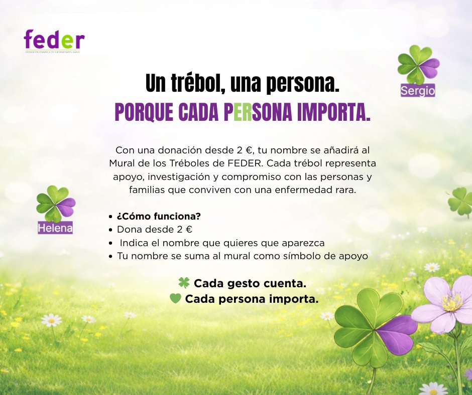 FEDER | Enfermedades Raras tweet media