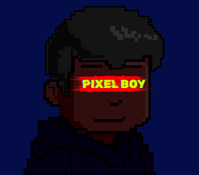 pixel_boy16's tweet photo. Meet my new avatar: PIXEL BOY! A bit mysterious and ready to take on the digital world. I’m all about those retro game vibes with a modern twist. What do you think of his expressionless face and the glitchy red energy? 👇

#foryou #design #trending #viral #you #LogoDesign  #pixel https://t.co/SI5LQWWHOv