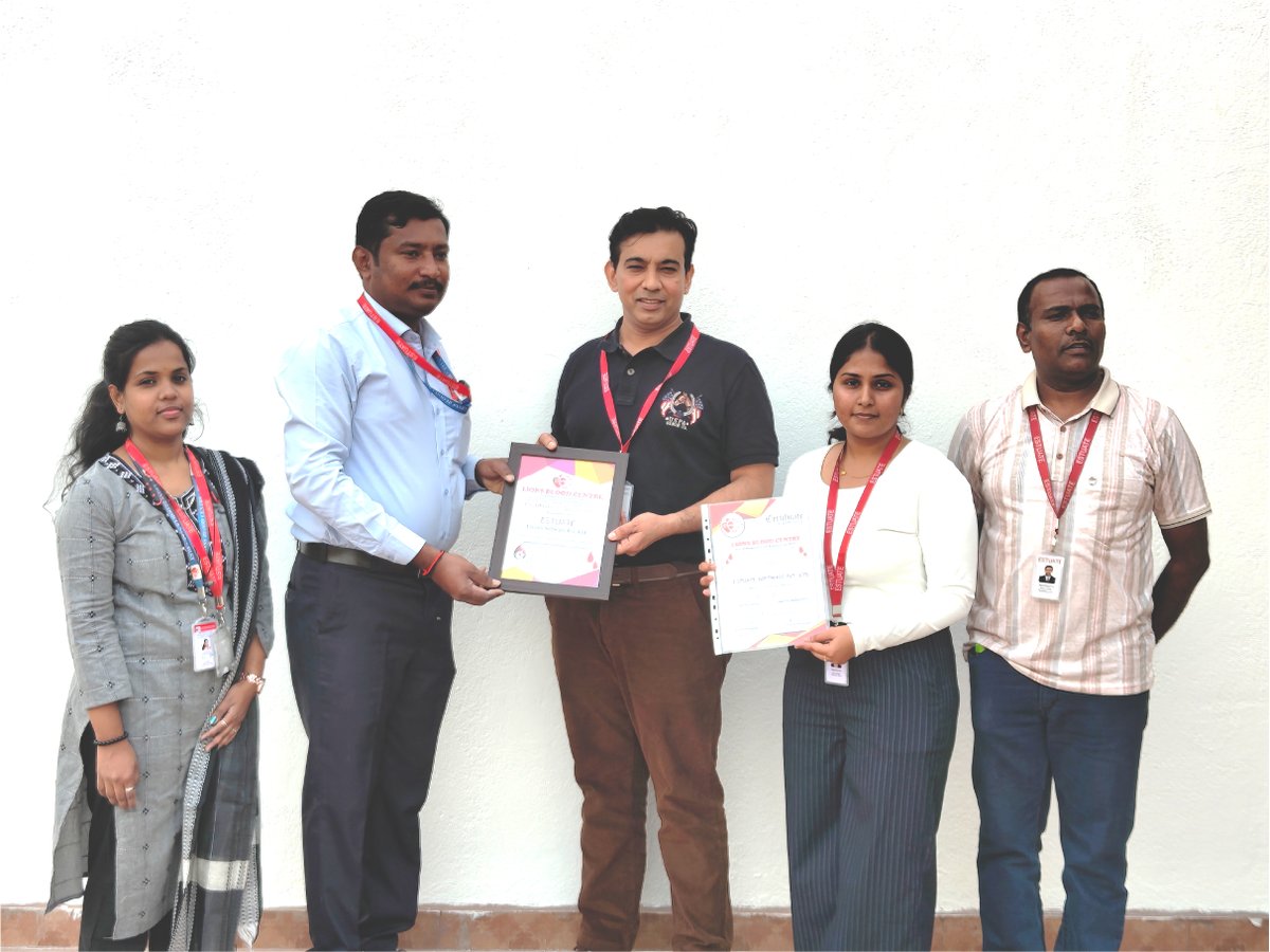 estuate's tweet photo. Our Bengaluru team came together for a Blood Donation Camp at the office with enthusiastic participation from our Estuarians. Proud of everyone who volunteered for this life-saving cause.

Thank you, Lions Blood Bank, for the smooth coordination.

#Estuate #BloodDonation #CSR https://t.co/xFAD6jgXLc