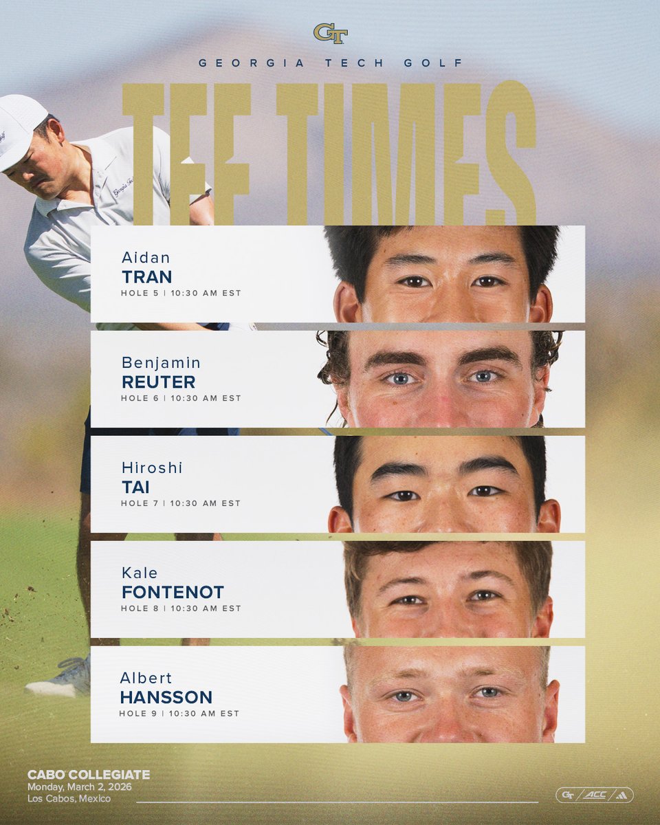 Georgia Tech Golf tweet media
