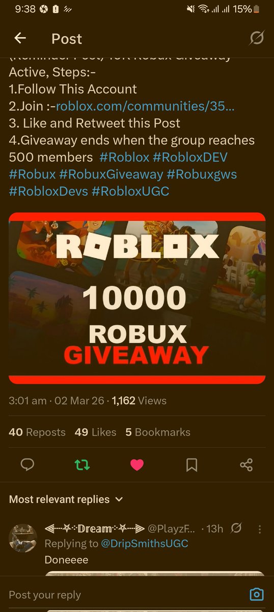 Avaneesh Arvinth (COMMS OPEN) tweet media