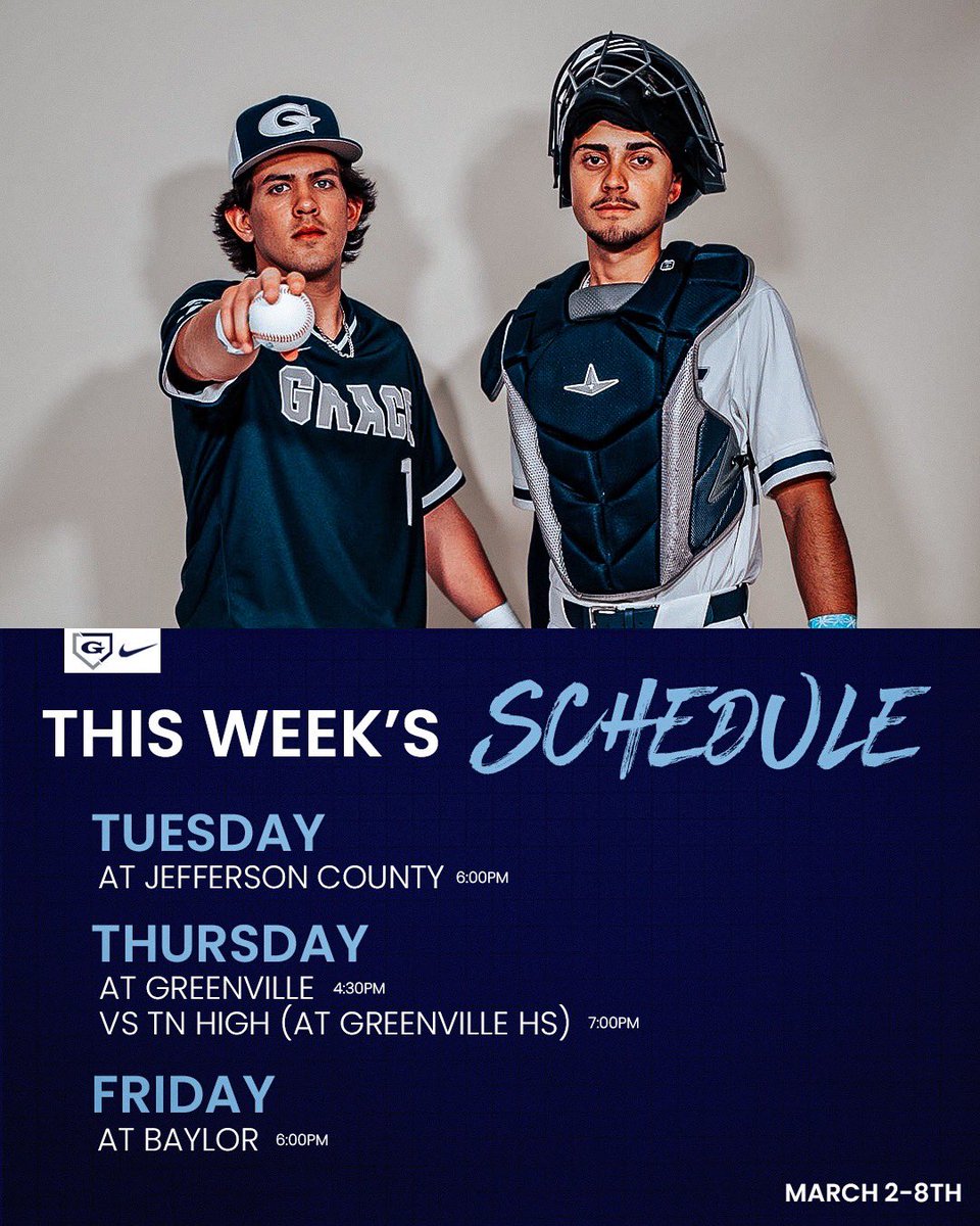 Grace Christian Academy Baseball tweet media