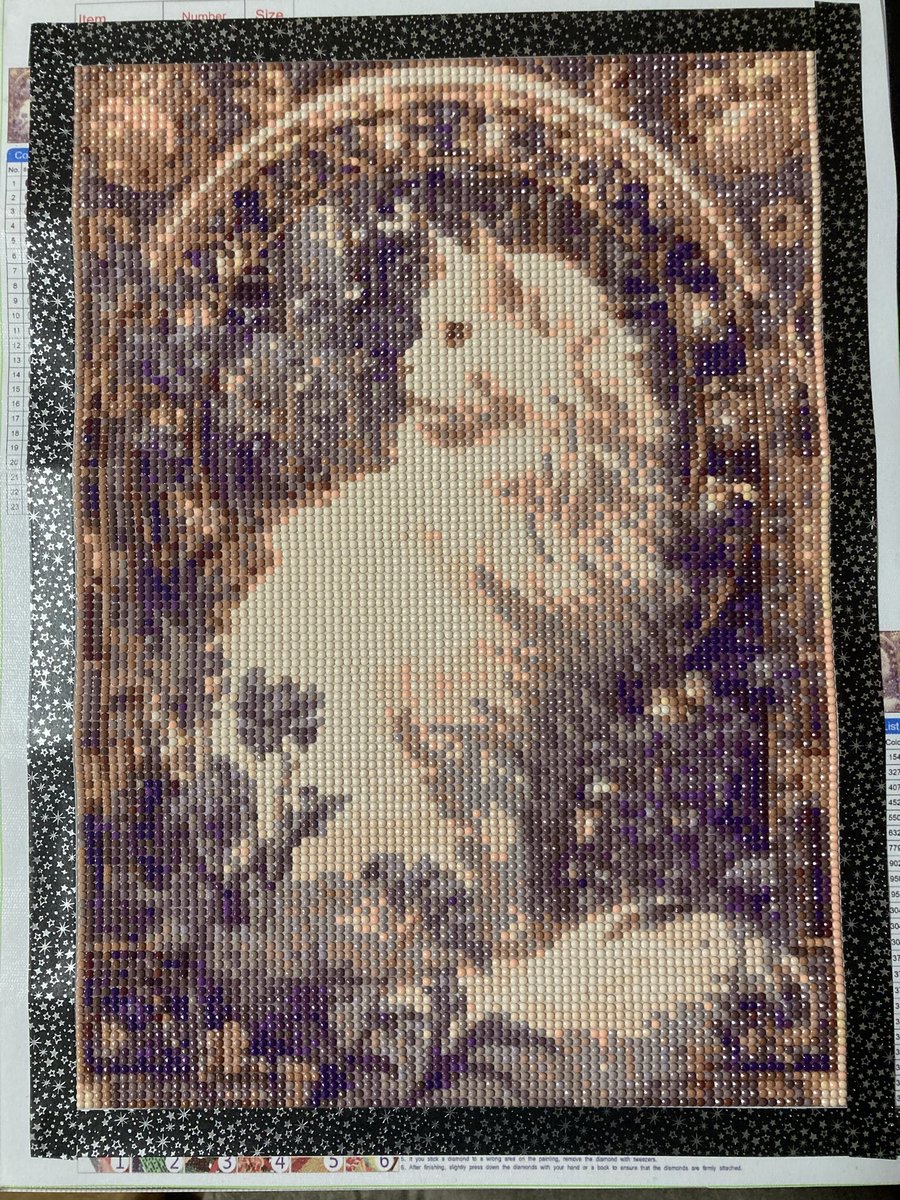 24作目 #ダイヤモンドアート #DA 30×40