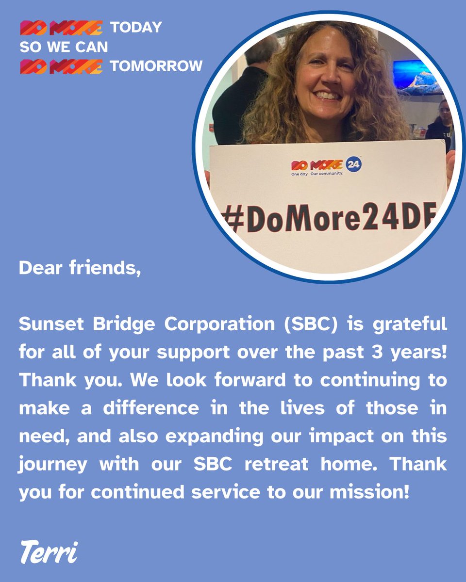 Sunset Bridge Corporation tweet media