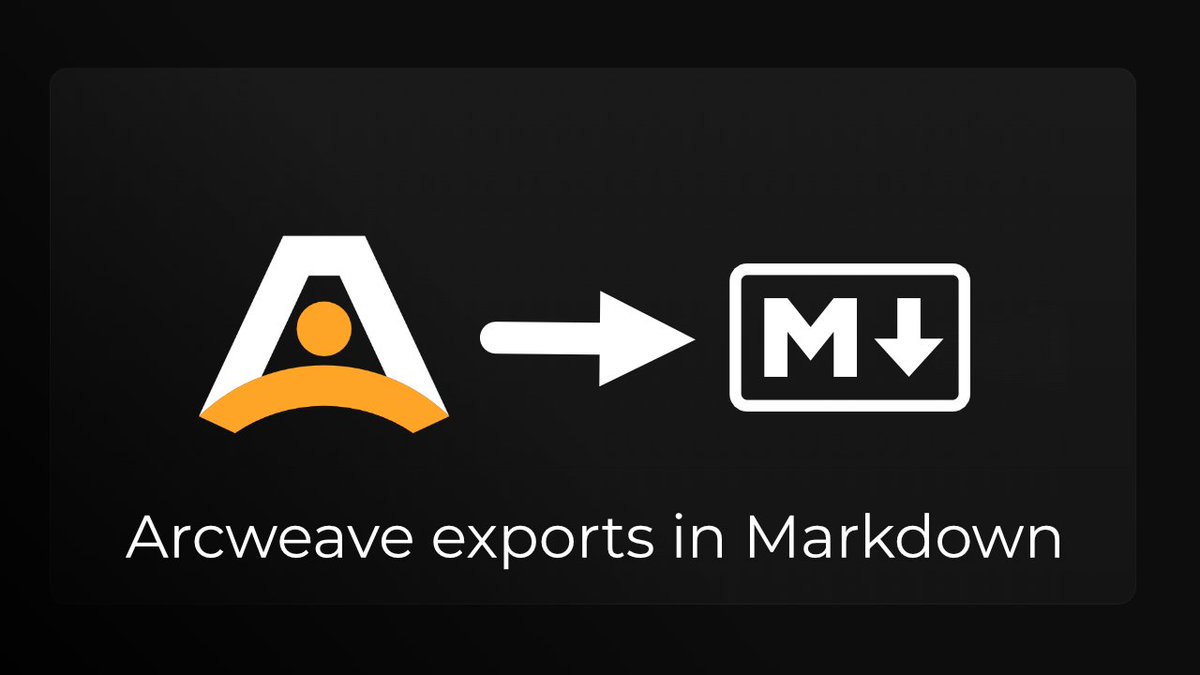 Arcweave tweet media