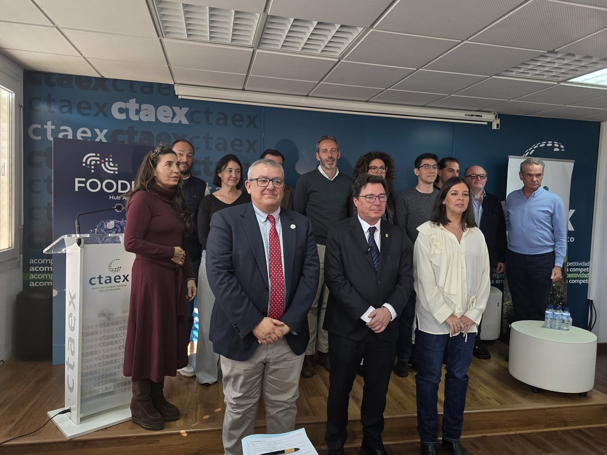 Celebrada en CTAEX la jornada para presentar las empresas seleccionadas en el Programa FOODLAB via <a href="/CTAEX_CIT/">CTAEX</a> tinyurl.com/29flb2ts
