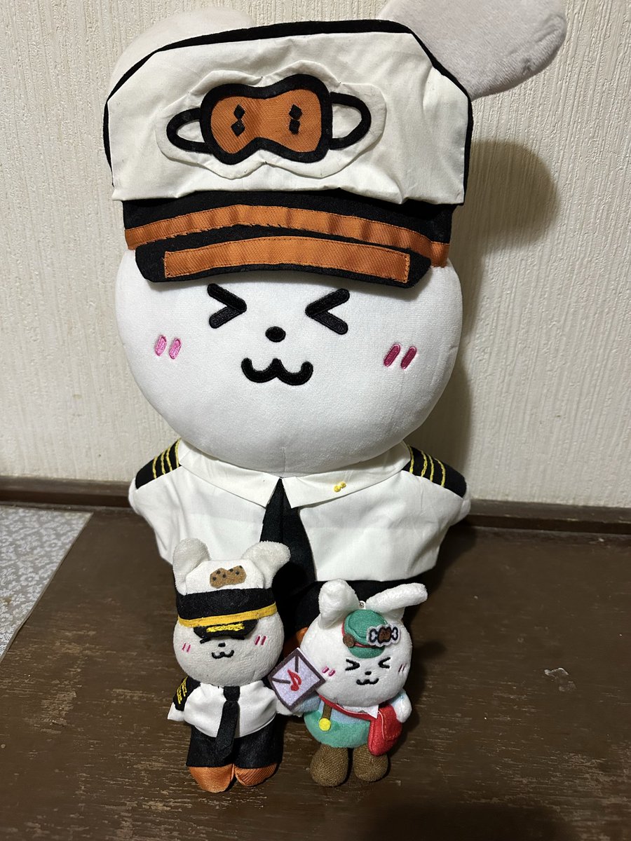 ウサミちゃん 🥰 ちっちゃいウサミちゃんも、 パイロット🧑‍✈️