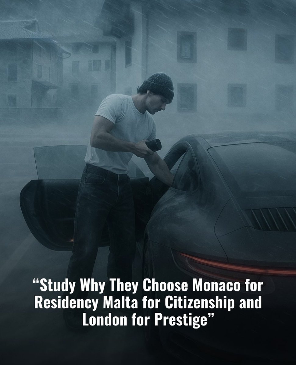 thecapitalistt0's tweet photo. Study Why They Choose Monaco for Residency Malta for Citizenship and London for Prestige

-Thread- https://t.co/oib2N71sXi