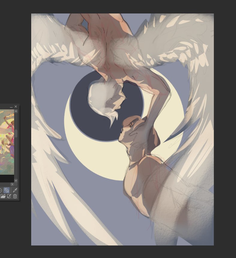 lammart_'s tweet photo. wip! 

#minsung #StrayKids https://t.co/STY5WDg3F8